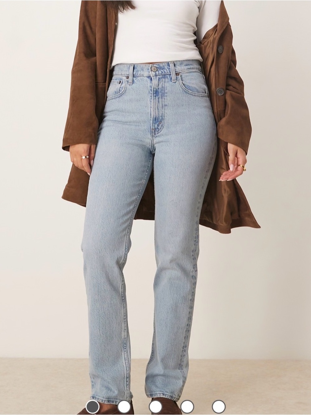 90s high rise Abercrombie jeans